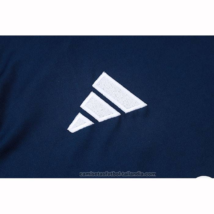 Chandal del Real Madrid Manga Corta 25/26 Azul Blanco - Pantalon Corto